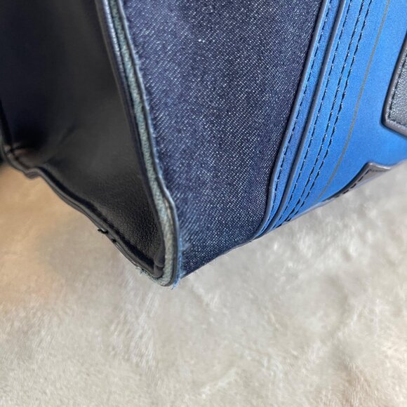 RARE Loungefly x Doctor Who TARDIS Denim Tote Bag - Picture 4 of 9